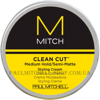 PAUL MITCHELL Mitch Clean Cut - Напівматуючий крем для укладки середньої фіксації