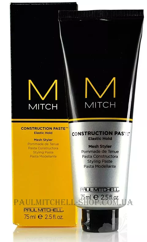 PAUL MITCHELL Mitch Construction Paste - Легка паста-стайлер для еластичної фіксації