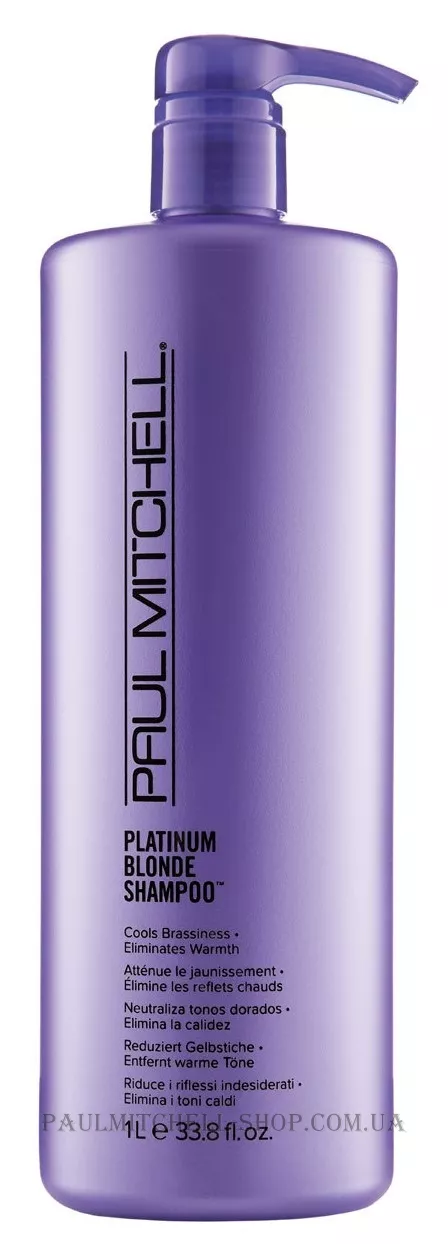 PAUL MITCHELL ColorCare Platinum Blonde Shampoo - Шампунь для фарбованого або натурального білявого волосся