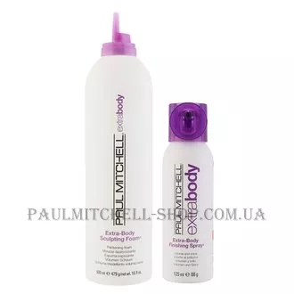 PAUL MITCHELL Extra Body Foam & Finishing Spray - Набір для екстра-об'єму