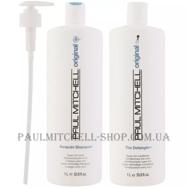 PAUL MITCHELL Original Litre Duo - Набір для зволоження та розплутування волосся