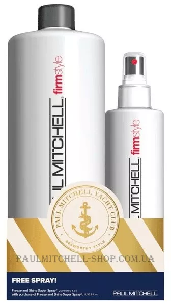 PAUL MITCHELL Nautical Refill Plus Offer Gift Set - Набір спреїв "Заморозка та блиск"