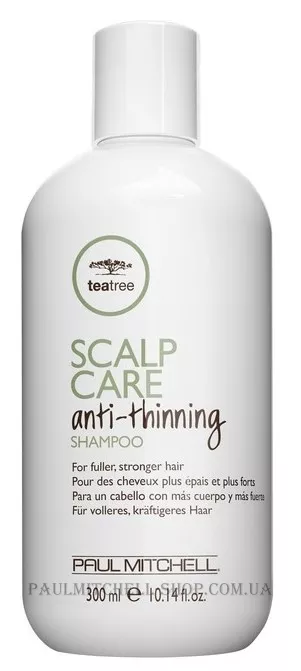 PAUL MITCHELL Tea Tree Scalp Care Anti-Thinning Shampoo - Шампунь для ущільнення та зміцнення волосся