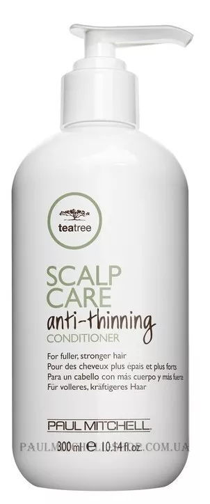 PAUL MITCHELL Tea Tree Scalp Care Anti-Thinning Conditioner - Кондиціонер для ущільнення та живлення волосся