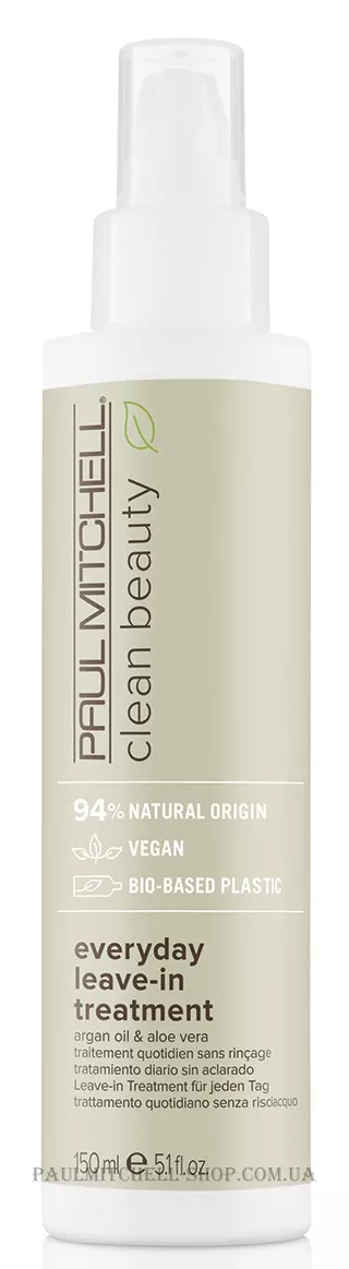 PAUL MITCHELL Clean Beauty Everyday Leave-In Treatment - Незмиваємий кондиціонер для щоденного використання