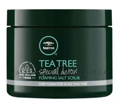 PAUL MITCHELL Tea Tree Special Detox Foaming Salt Scrub - Скраб для волосся і шкіри голови