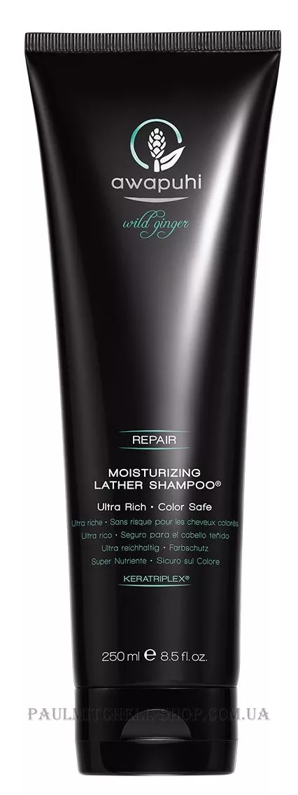 PAUL MITCHELL Keratin Awapuhi Moisturizing Lather Shampoo - Зволожуючий шампунь без сульфатів та парабенів